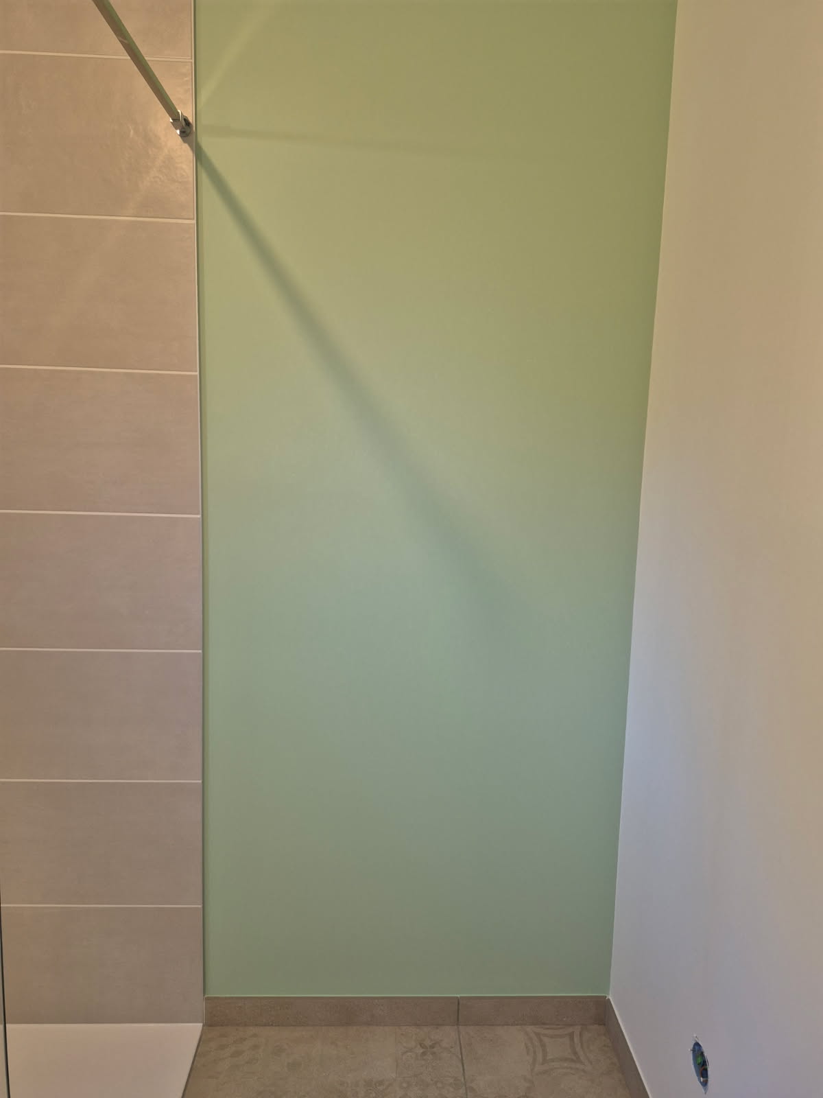Salle de bain mur vert — GCTF Peinture