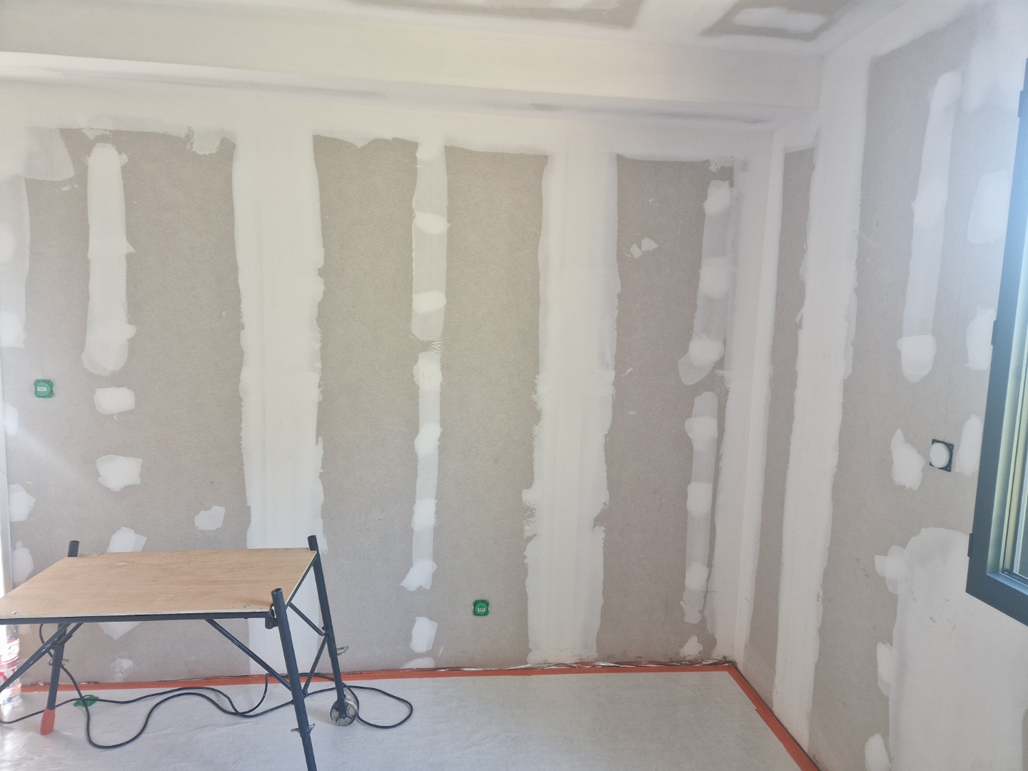 Preparation joints placo — GCTF Peinture